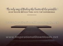 Finding The Limits Of The Possible by Confucius (Inspirational Downloads)