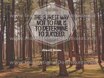 Determine To Succeed by Richard Sheridan (Inspirational Downloads)