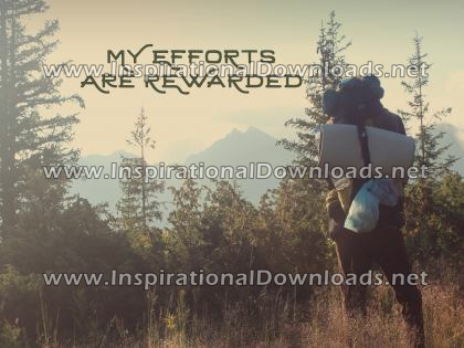 My Efforts Are Rewarded by Positive Affirmations (Inspirational Downloads)
