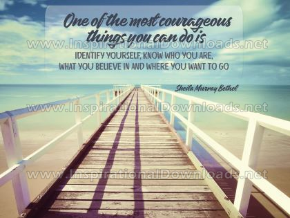 Courageous Things You Can Do by Sheila Murray Bethel (Inspirational Downloads)