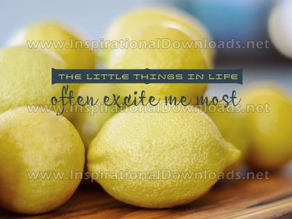 Little Things In Life by Positive Affirmations (Inspirational Downloads)