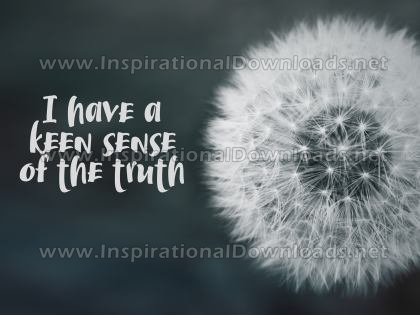 Keen Sense Of The Truth by Positive Affirmations (Inspirational Downloads)