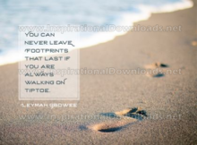 Footprints That Last by Leymah Gbowee (Inspirational Downloads)