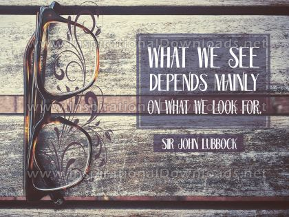 What We See by Sir John Lubbock (Inspirational Downloads)