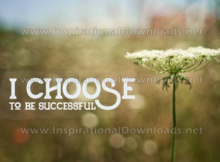 Choose To Be Successful by Positive Affirmations (Inspirational Downloads)