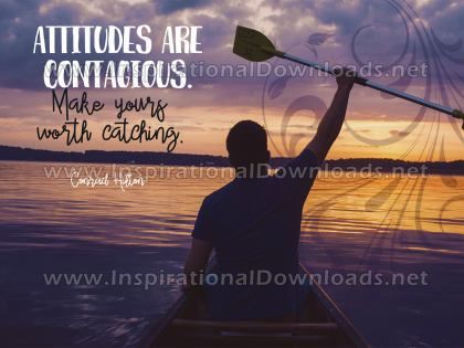 Attitudes Are Contagious by Conrad Hilton (Inspirational Downloads)