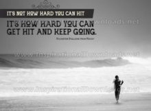 Keep Going by Sylvester Stallone (Inspirational Downloads)