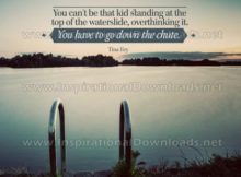 Go Down The Chute by Tina Fey (Inspirational Downloads)