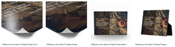 Inspirational Downloads Customized Products: Difference You Want To Make