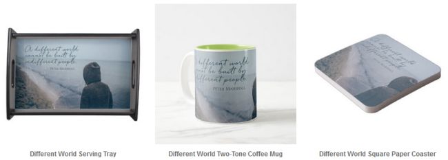 Different World Customized Products (Inspirational Downloads)
