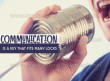Inspirational Quote: Communication Is A Key by Positive Affirmations (Inspirational Downloads)