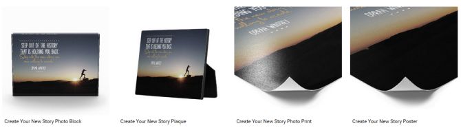 Inspirational Downloads Customized Products: Create Your New Story