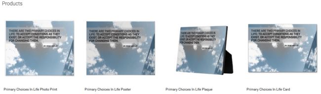 Inspirational Downloads Customized Products: Primary Choices In Life