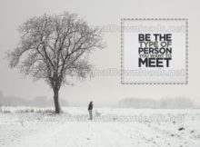 Type of Person by Anonymous (Inspirational Graphic Quote by Inspirational Downloads)