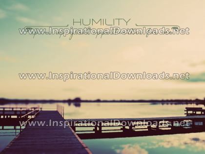 HUMILITY Opens Up Great Opportunities by Positive Affirmations (Inspirational Graphic Quote by Inspirational Downloads)