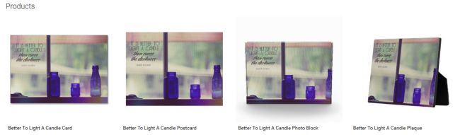 Better To Light A Candle (Inspirational Downloads Customized Products)