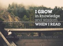 When I Read by Inspirational Downloads (Inspirational Graphic Quote by Inspirational Downloads)