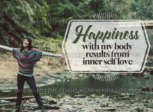 Inner Self Love by Inspirational Downloads (Inspirational Graphic Quote by Inspirational Downloads)