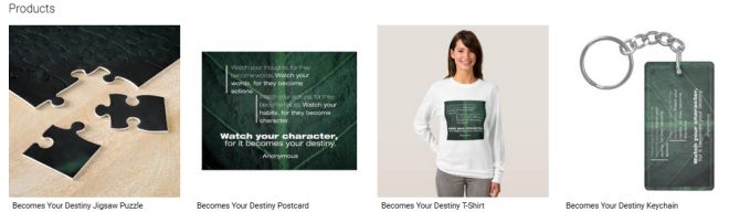 Becomes Your Destiny Inspirational Downloads Customized Products