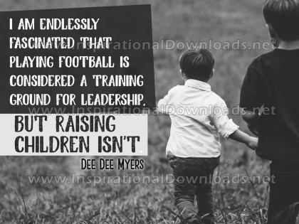 Training Ground For Leadership Inspirational Quote Graphic by Dee Myers
