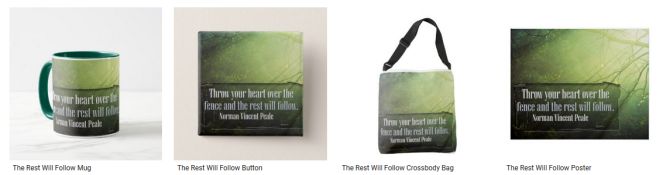 The Rest Will Follow Inspirational Quote Graphic Customized Products