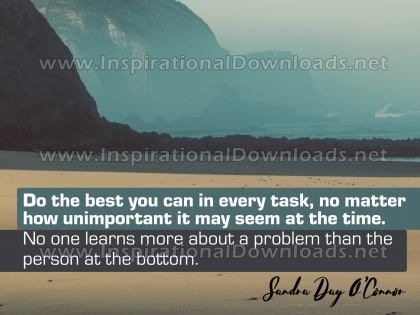 Do The Best You Can Inspirational Quote Graphic