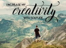 I Increase My Creativity Inspirational Quote Graphic