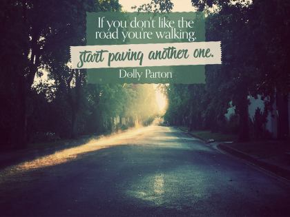 1578-Parton Inspirational Graphic Quote Poster