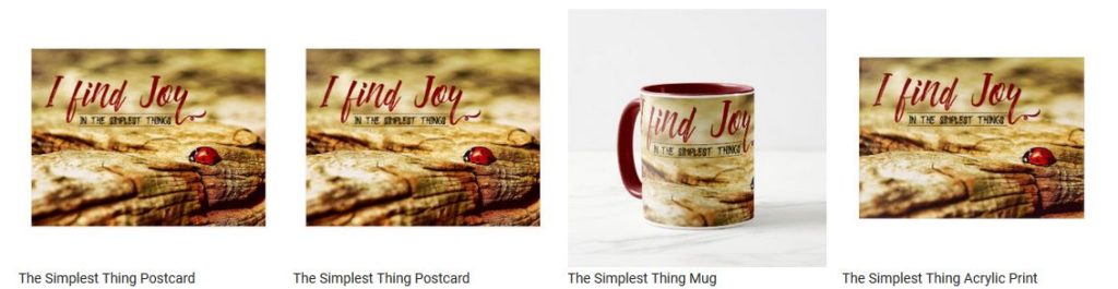 The Simplest Thing by Positive Affirmations Customized Inspirational Products