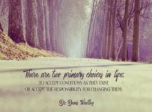 Primary Choices In Life by Dr. Denis Waitley Inspirational Poster