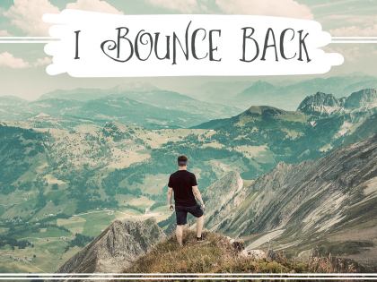 1766-Bounce Inspirational Graphic Quote Poster