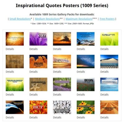 Inspirational Quote Posters