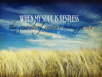 1024-Restless Inspirational Graphic Quote Poster