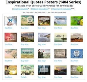 Inspirational Graphics Quotes Posters