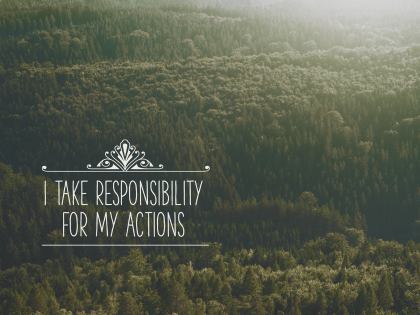 2084-Responsibility Inspirational Quote Graphic