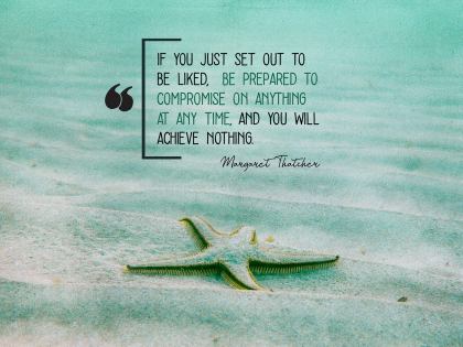 2563-Thatcher Inspirational Graphic Quote Poster