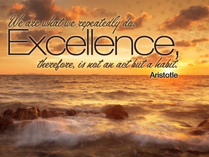 478-Aristotle Inspirational Graphic Quote Poster