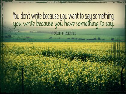 552-Fitzgerald Inspirational Graphic Quote Poster