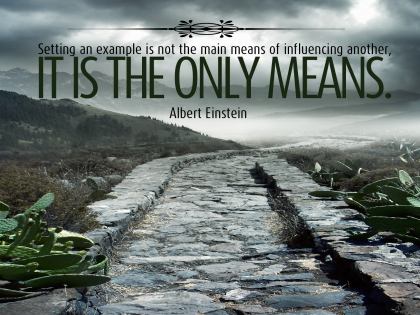 562-Einstein Inspirational Graphic Quote Poster