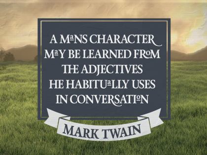 839-Twain Inspirational Graphic Quote Poster