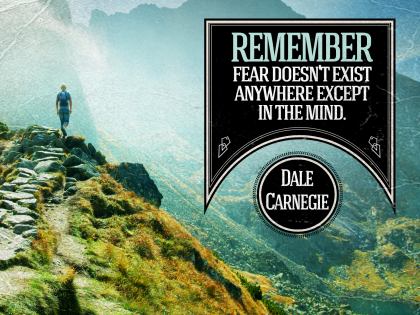 879-Carnegie Inspirational Graphic Quote Poster