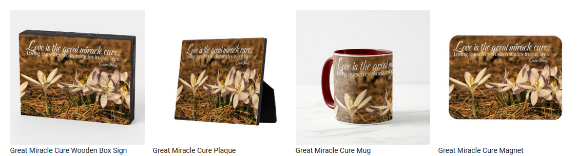 Great Miracle Cure by Louise Hay Personalized Inspirational Products