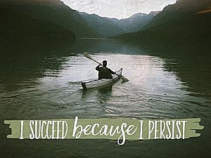 2610-Persist Inspirational Quote Graphic