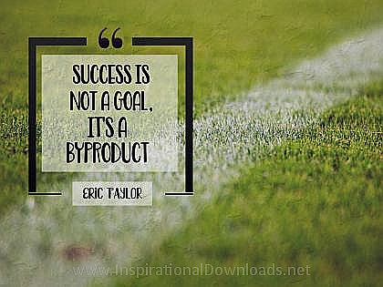 Success by Eric Taylor Inspirational Thought Graphic