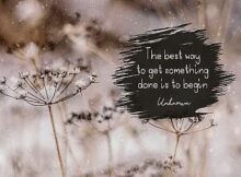 Best Way To Get Something Done by Unknown Author Inspirational Thought Graphic
