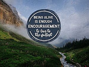 2683-Alive Inspirational Quote Graphic