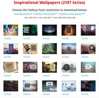 2107 Series Inspirational Wallpapers